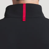 Black With Red | On Model Collar Details 2