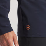 Navy With Orange | On Model Details