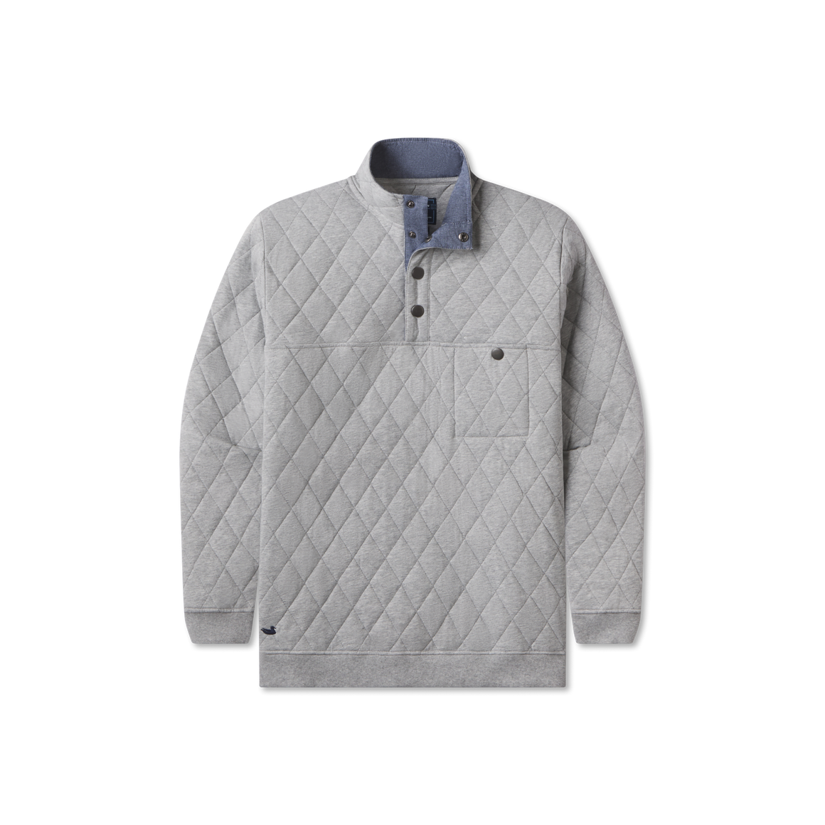 Light Gray Quilted