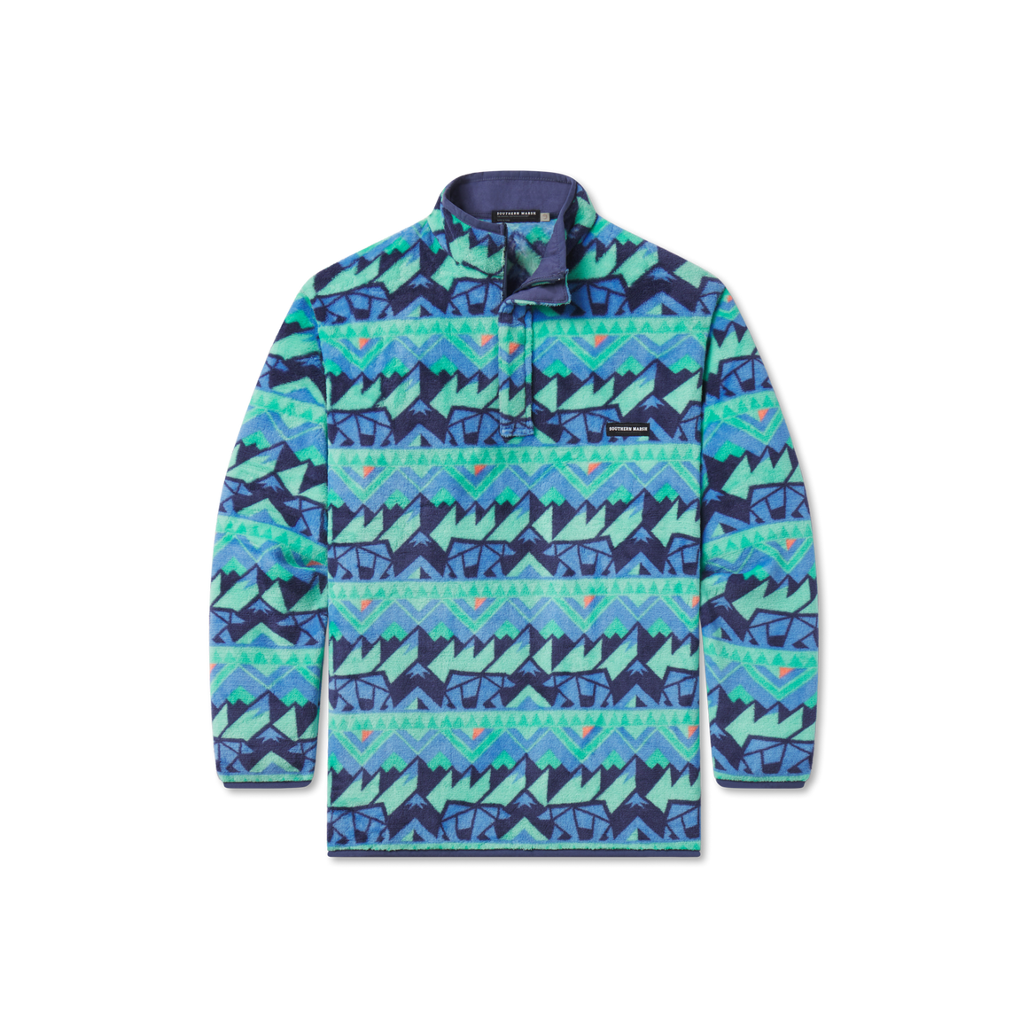 Navy and Mint
