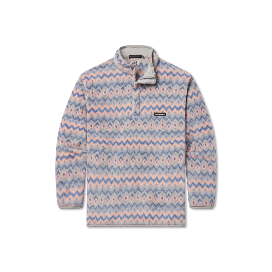 Gray and Peach