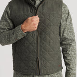 Dark Olive | On Model Front Zipper