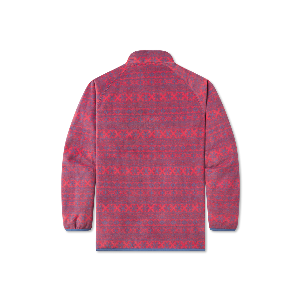 Red and French Blue Flurry | Back