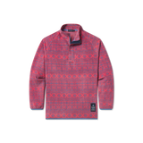 Red and French Blue Flurry