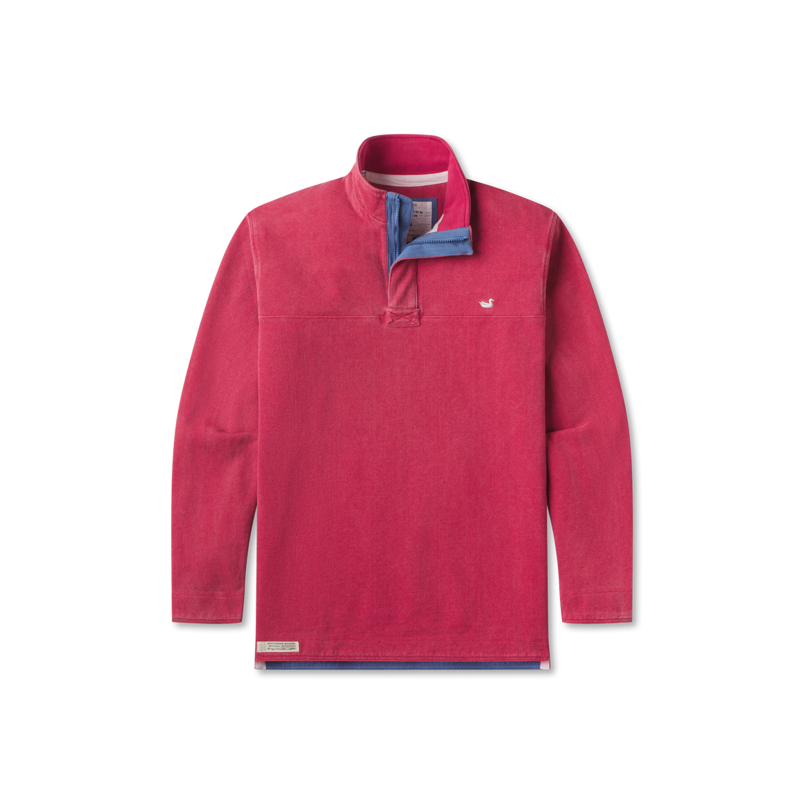 Washed Red Pique