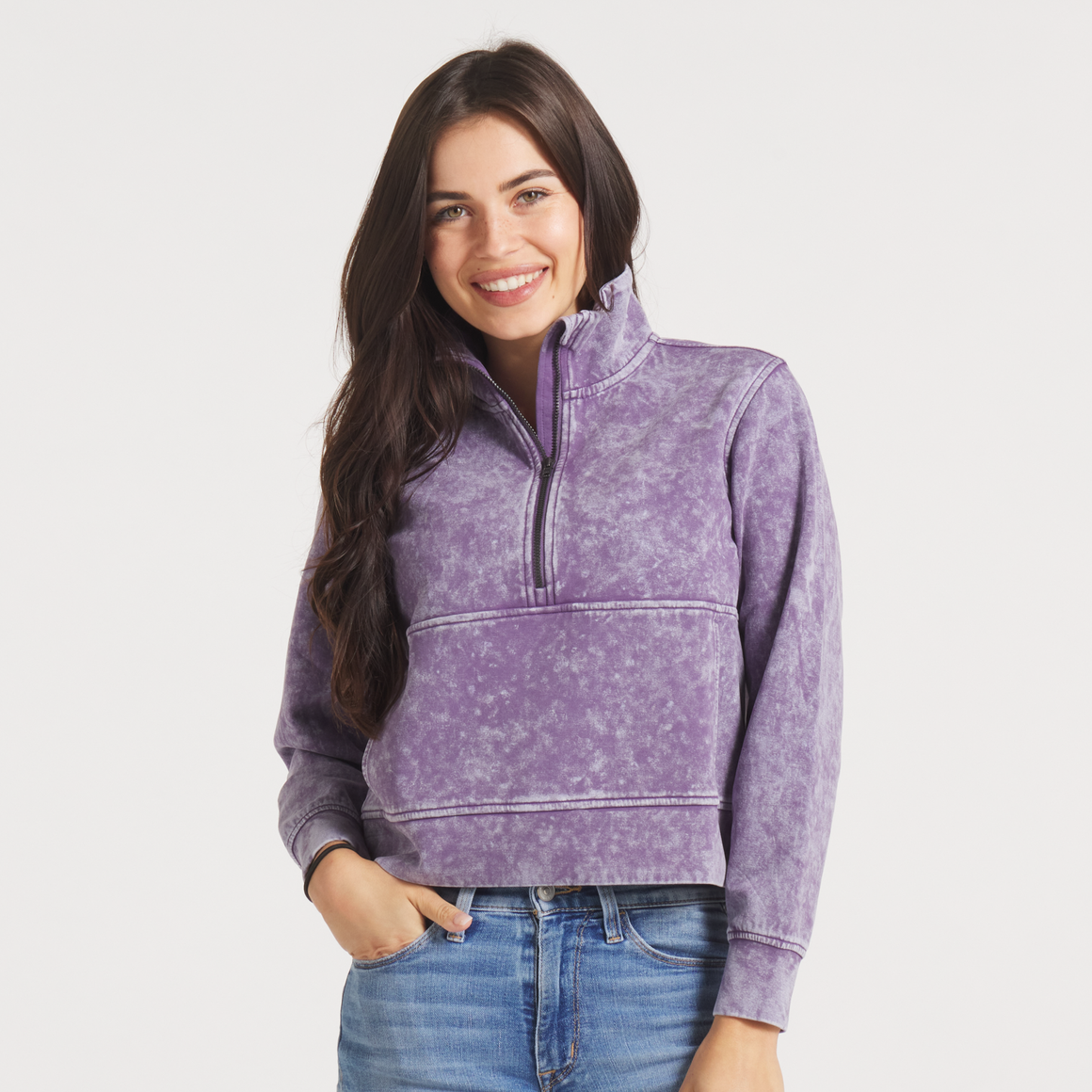 Mountain Purple | ON MODEL FRONT