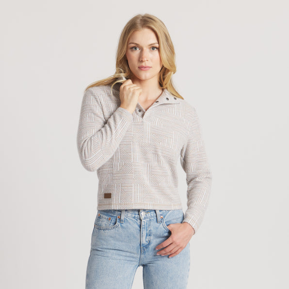 Burnt Taupe Isles | ON MODEL FRONT
