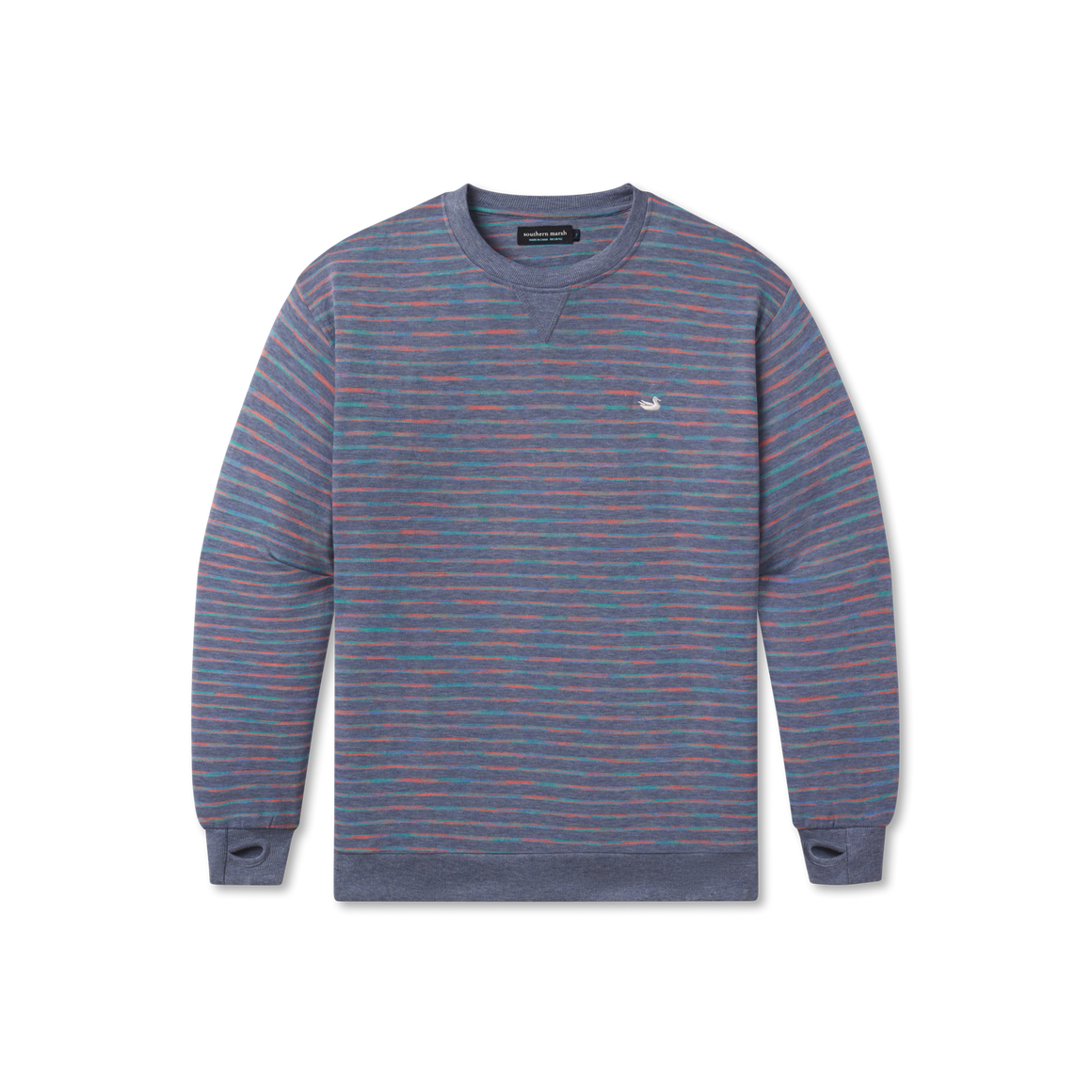 Washed Navy Prism | Front