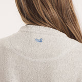 Ash Gray Terry | On Model Back Detail