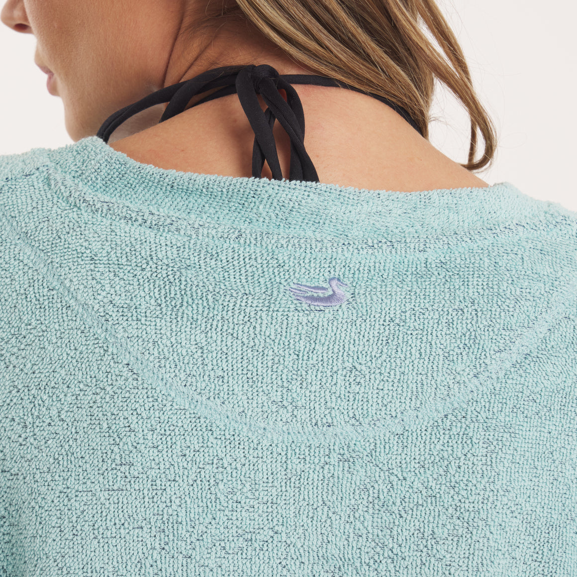 Mint Terry | On Model Back Detail