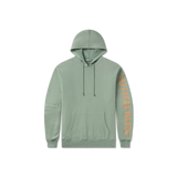 Bay Green with Orange