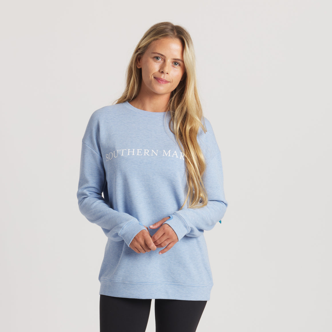 Washed Blue Comfort | On Model Front