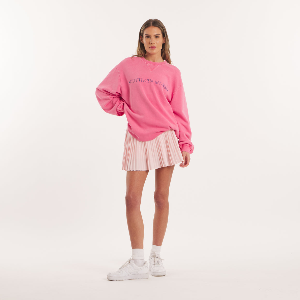 Hibiscus Pink | On Model Front Full