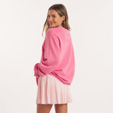 Hibiscus Pink  On Model Side 2