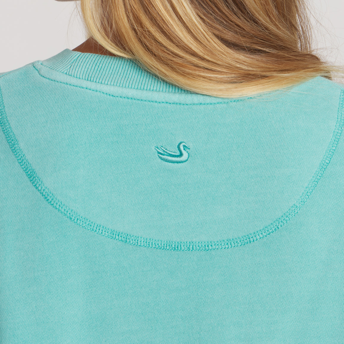 Mint Cotton | On Model | Detail
