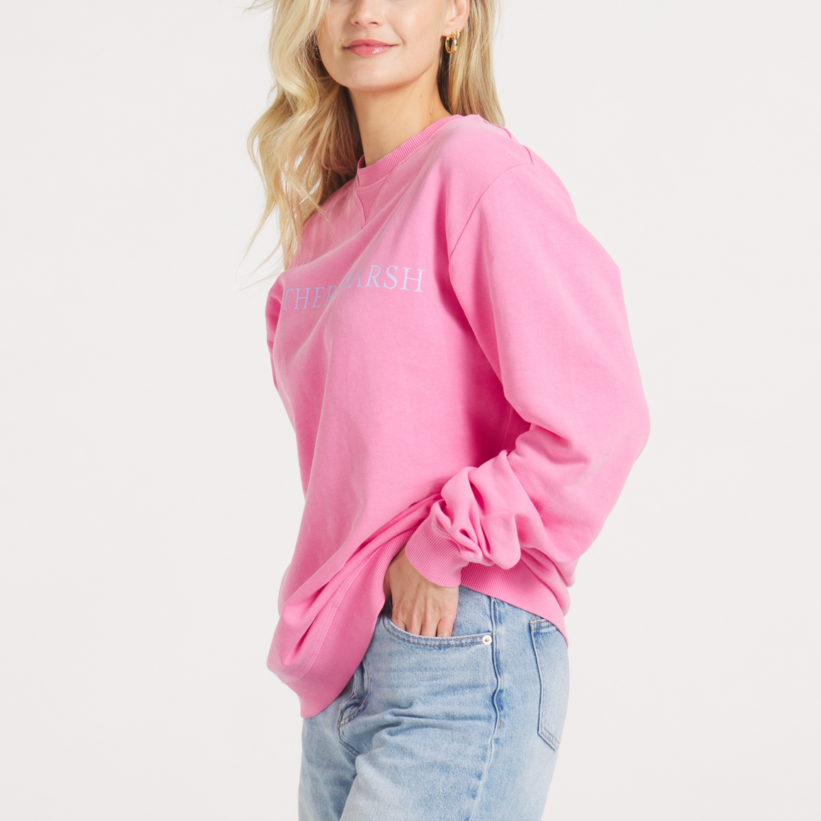 Pink | on model side