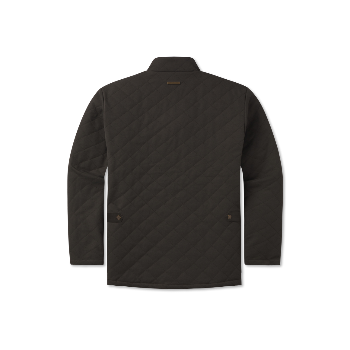 Charcoal Gray Quilted | Back