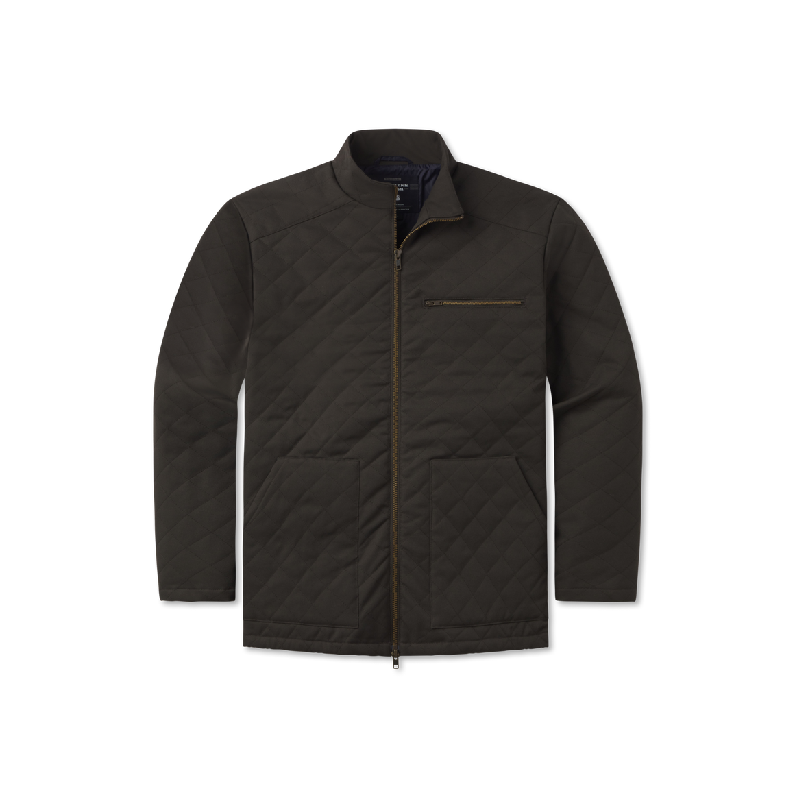 Charcoal Gray Quilted
