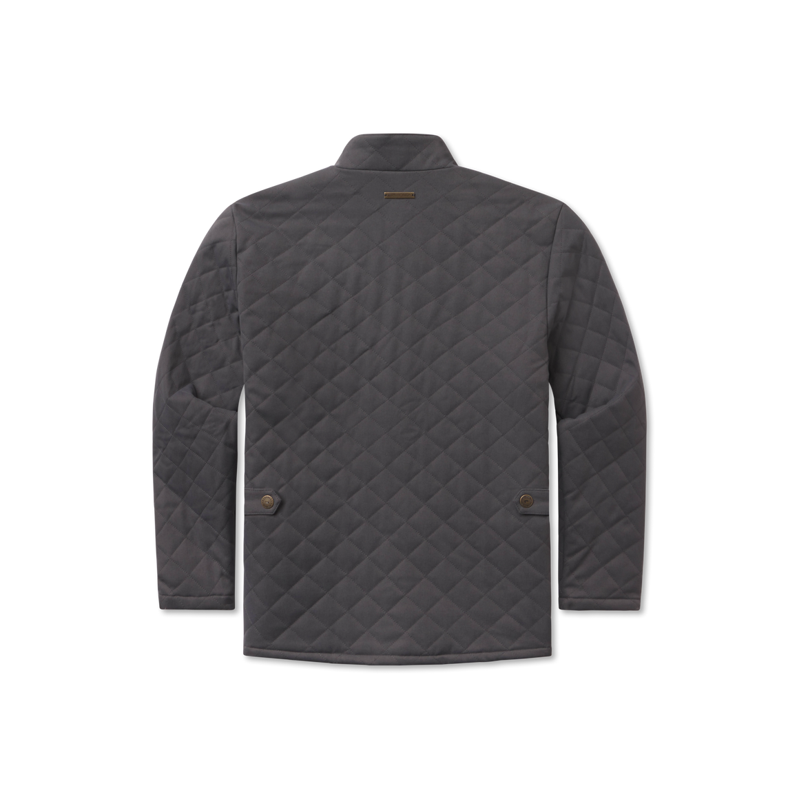 Light  Gray Quilted | Back