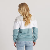 Gray  &  Teal | On Model Back
