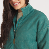 Washed    Dark  Green | ON MODEL DETAIL