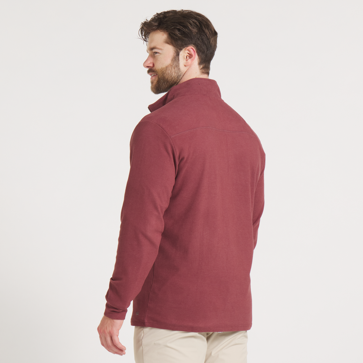 Maroon | ON MODEL BACK