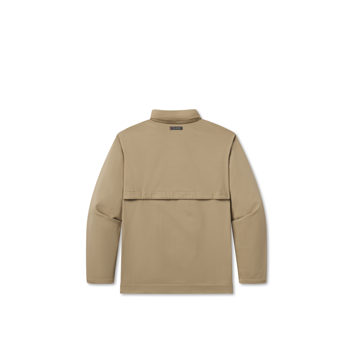 Khaki | Back | zip-up hood