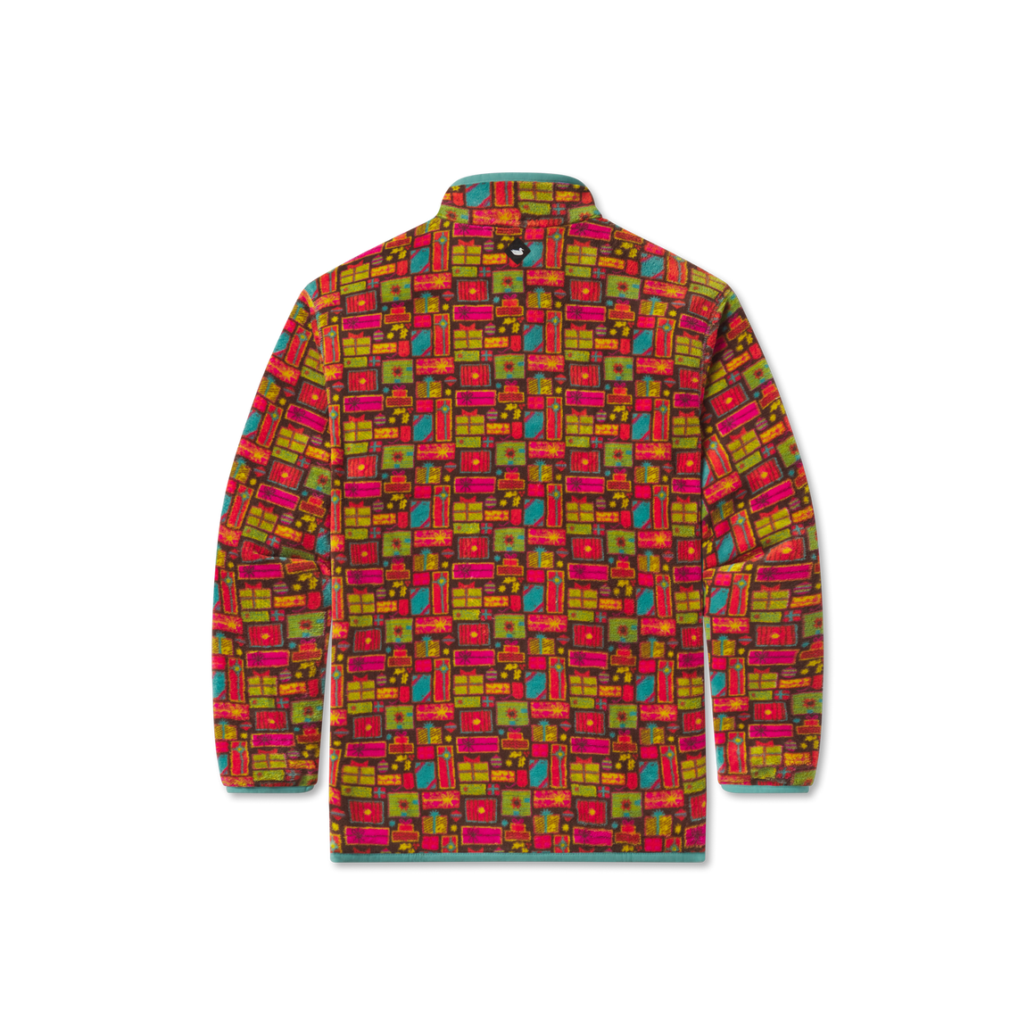Brown and Teal Yuletide| Back