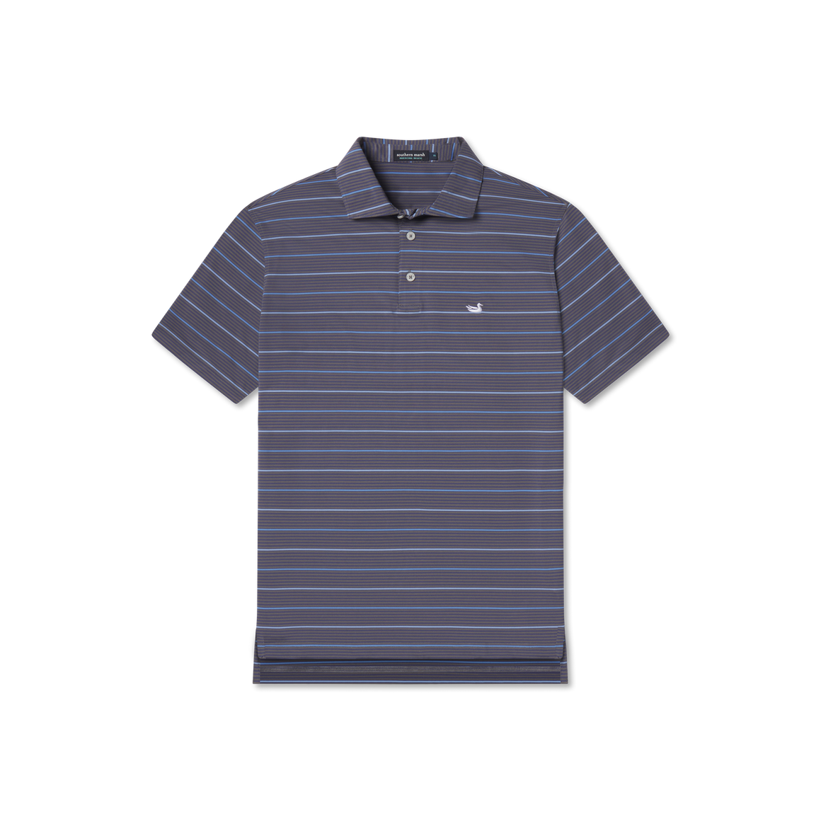 Dark Gray & Light Blue Gridiron | Front