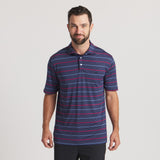 Navy & Red Gridiron | On Model Front