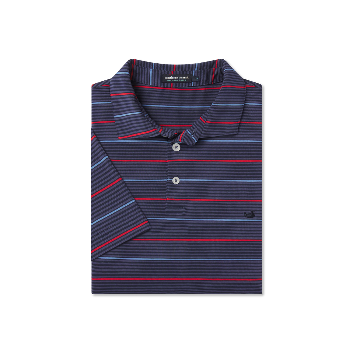 Navy & Red Gridiron