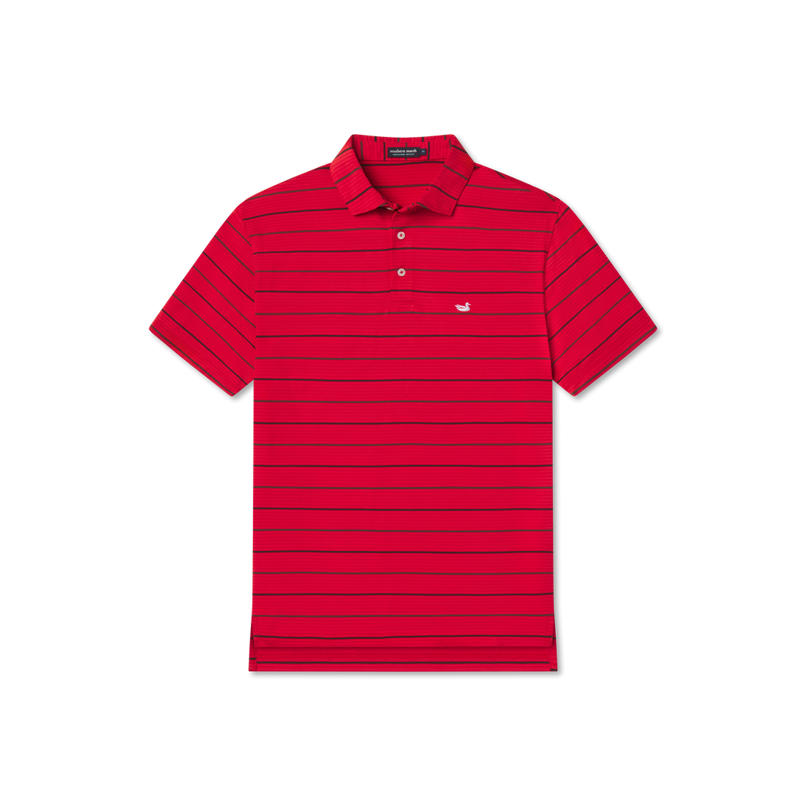 Red & Charcoal Gridiron | Front