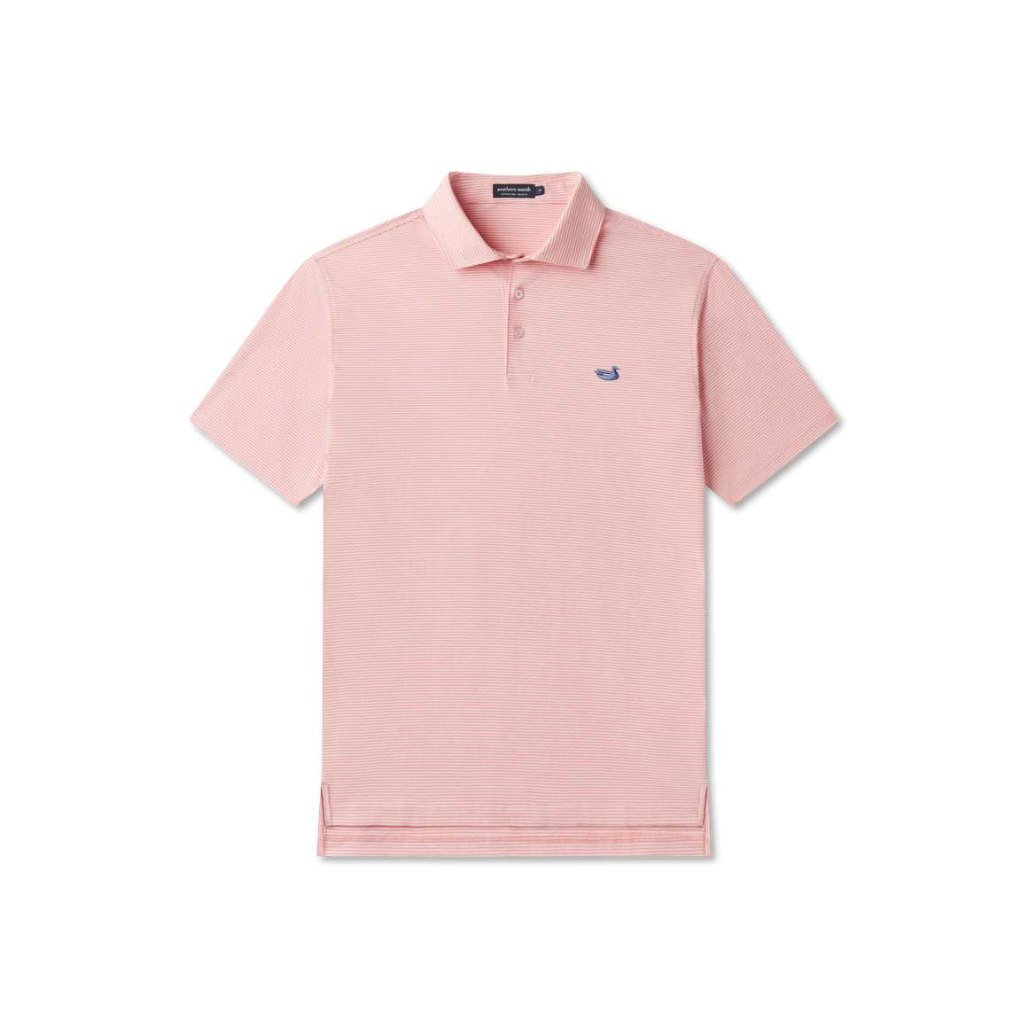 Coral  Relaxed Stripe | Front