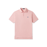 Coral  Relaxed Stripe | Front