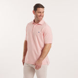 Coral Relaxed Stripe | On Model | Side
