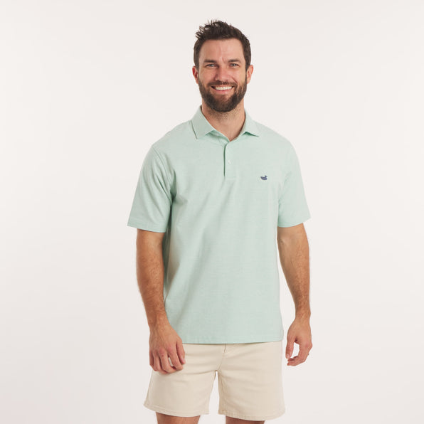 Mint Relaxed Stripe | On Model | Front