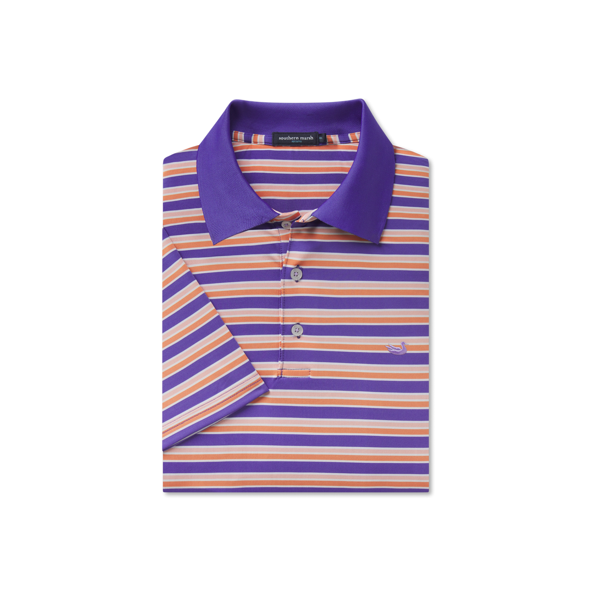 Purple and Orange Stripe 