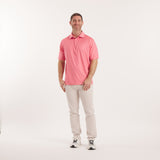 Coral & Peach Gingham | On Model Front Full