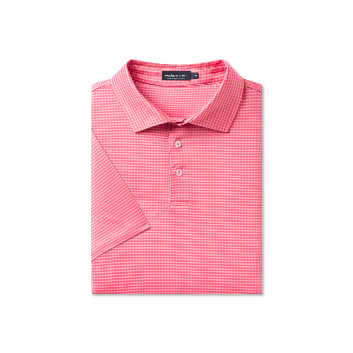Coral & Peach Gingham