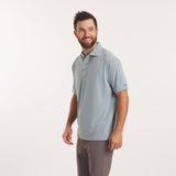 Mist Blue Mesh | On Model | Side