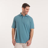 Teal Blue Mesh | On Model Front