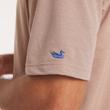 Washed Peach Mesh | On Model Side Detail