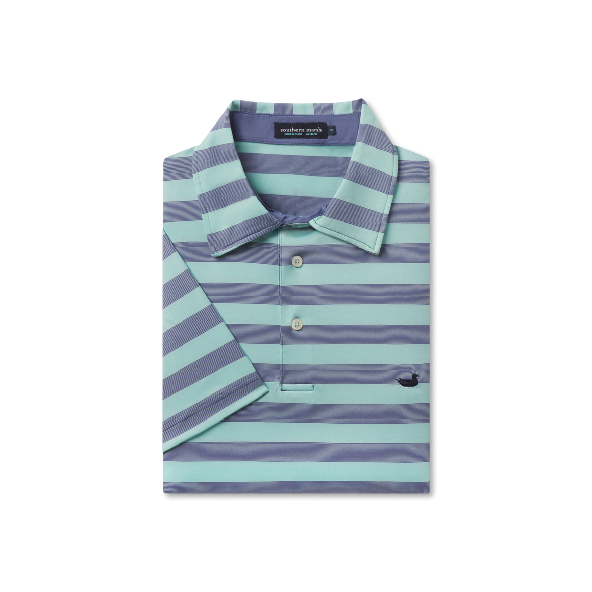 Slate and Mint Stripe