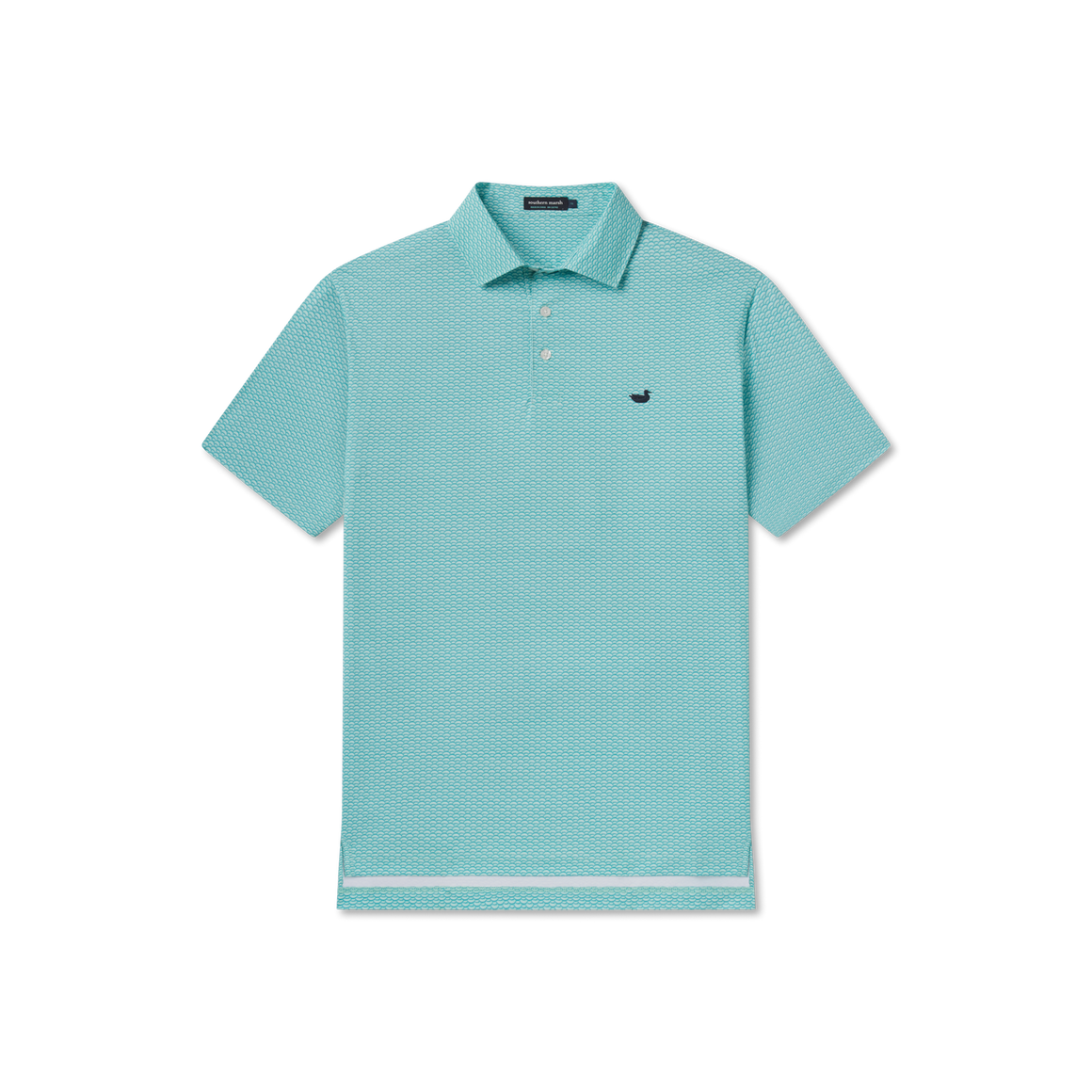 Teal Fan Shell | Front