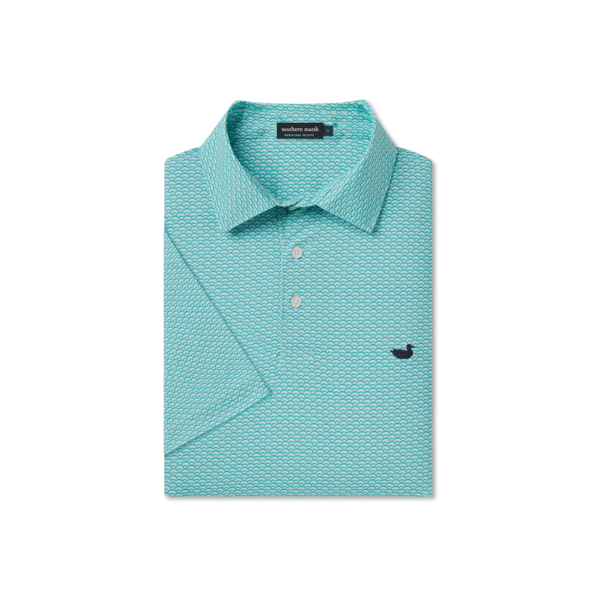 Teal Fan Shell