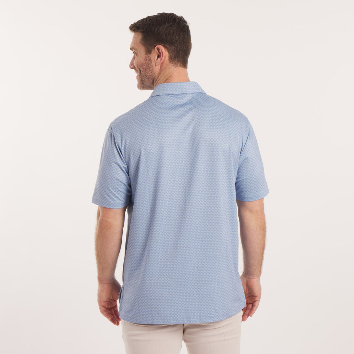 French Blue Shells | On Model | Back