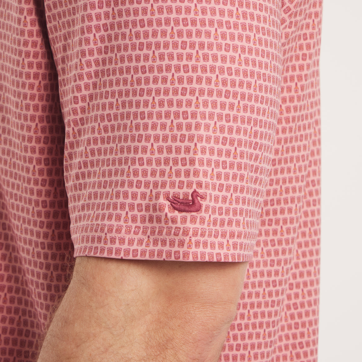 Cherry Blossom Bourbon | On Model Side Detail