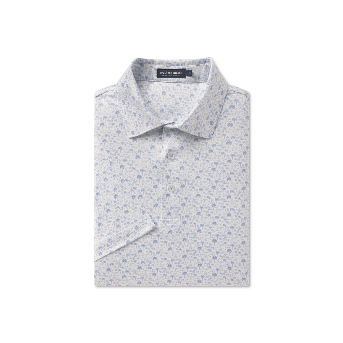 French Blue &          White
