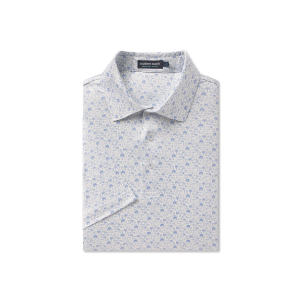French Blue &          White
