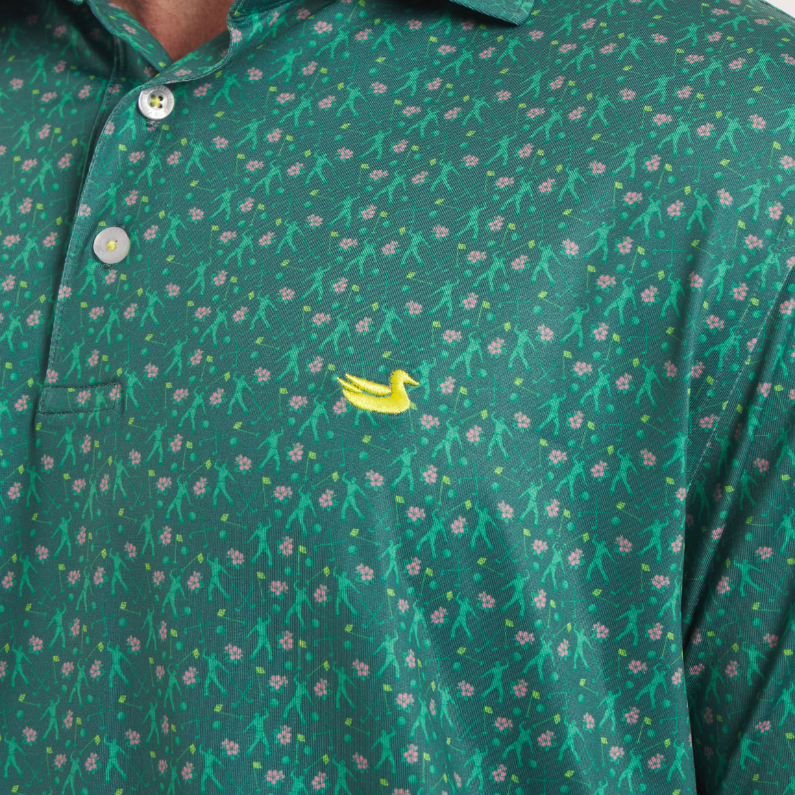 Champions Green Print | Logo Detail